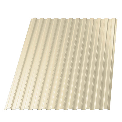 Профнастил НС-10 RAL1015 Слоновая Кость ш1.19м ОН эконом фото Центр Металлокровли