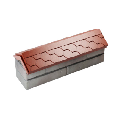 Парапет ZKING EVEREST 180х510х75мм Красный с посадкой на 0.5 кирпича (130мм) 3